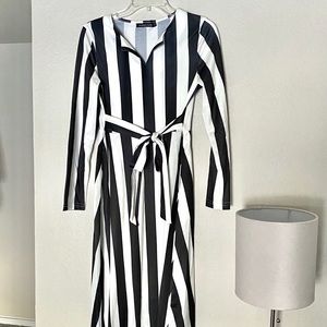 Beetlejuice Inspired - Striped Dress  | M